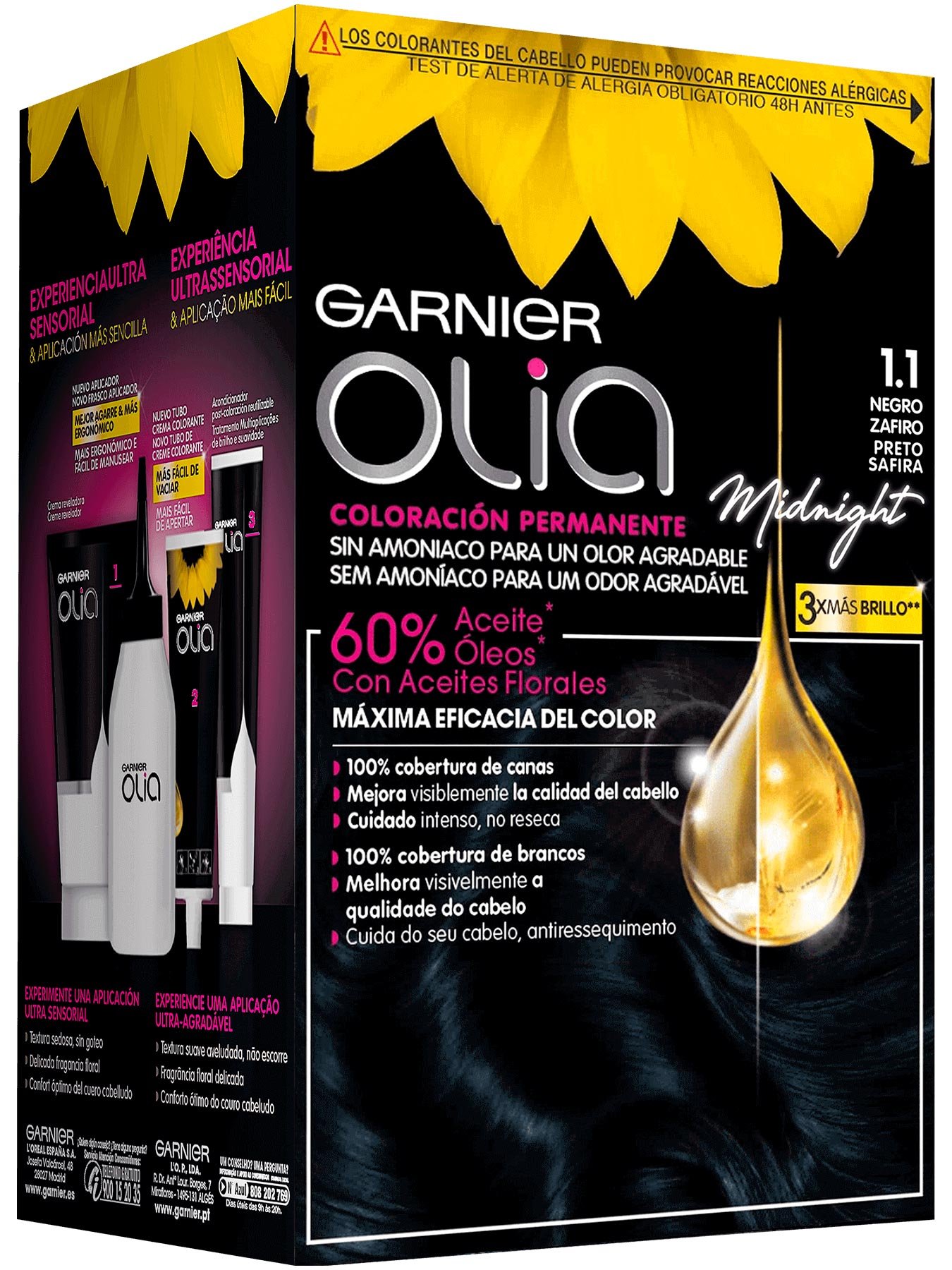 Olia 1.10 Negro Zafiro